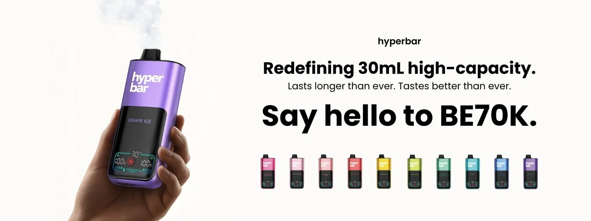 Hyper Bar BE70K Disposable